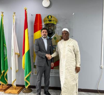 Rencontre avec le ministre des Affaires étrangères de la Guinée-Conakry