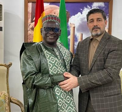 Rencontre avec PDG de la société minière Gaoual-Télimélé Sarl